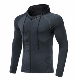 Men's Long-sleeved Stretch Tight Fitness Training Suit