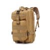 Men's 30L Compact Outdoor Sports Mountaineering; Hiking; Camping Backpack - Khaki*2+CP Color