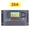 10/20/30/40/50/60/100A MPPT Solar Charge Controller 50VDC Regulator Colorful Screen For Lifepo4 GEL lithium Lead Acid Battery - 20A