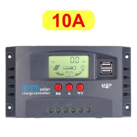 10/20/30/40/50/60/100A MPPT Solar Charge Controller 50VDC Regulator Colorful Screen For Lifepo4 GEL lithium Lead Acid Battery - 10A