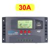 10/20/30/40/50/60/100A MPPT Solar Charge Controller 50VDC Regulator Colorful Screen For Lifepo4 GEL lithium Lead Acid Battery - 30A