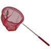 1pc Stainless Steel Nylon Net; Insect Butterfly Catching Net; Fishing Net For Outdoor For Kids Children - Red