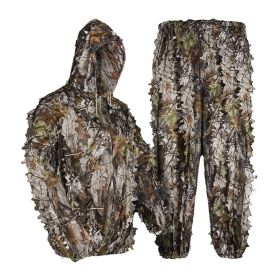 Kylebooker 3D Bionic Maple Leaf Hunting Ghillie Suit Camouflage Sniper Clothing - S