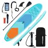 Inflatable Stand Up Paddle Board 11'/10'6" Premium SUP W Accessories - Green