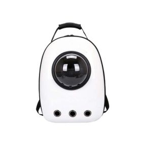 Pet Breathable Traveling Backpack - White