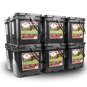 720 Serving Meat Package Includes: 12 Freeze Dried Meat Buckets - 40-70720