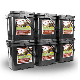 360 Serving Meat Package Includes: 6 Freeze Dried Meat Buckets - 40-70360