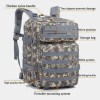 Military 3P Tactical 45L Backpack | Army 3 Day Assault Pack | Molle Bag Rucksack | Range Bag - ACU