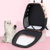 Pet Breathable Traveling Backpack - Black