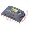 10/20/30/40/50/60/100A MPPT Solar Charge Controller 50VDC Regulator Colorful Screen For Lifepo4 GEL lithium Lead Acid Battery - 50A