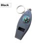 4 In 1 Emergency Survival Whistle With Compass Thermometer Magnifier For Hiking Camping Hunting Fishing - Olive