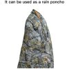 Kylebooker Camo Woobie Blanket Waterproof Poncho Liner for Outdoor Camping;  Hiking;  Hunting;  Survival;  Backpacking;  Picnicking - Super Tree Camo