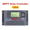 10/20/30/40/50/60/100A MPPT Solar Charge Controller 50VDC Regulator Colorful Screen For Lifepo4 GEL lithium Lead Acid Battery - 30A