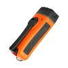 Hand Crank FM Radio Solar Portable Power Bank Charger LED FlashLight Outdoor Tool Camping Survival Flashlight Power Bank 3XUE - Orange