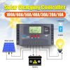 10/20/30/40/50/60/100A MPPT Solar Charge Controller 50VDC Regulator Colorful Screen For Lifepo4 GEL lithium Lead Acid Battery - 50A