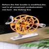 1pc Metal Spinning Casting Reel; Aluminum Alloy Lightweight Wire Cup; Speed Adjustable Fishing Reel For Ice Fishing - Golden