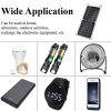 30W Solar Panel USB Waterproof Outdoor Hike Camping Portable Cells Battery Solar Charger Plate for Mobile Phone Power Bank - 30W-300x145mm