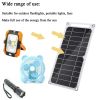 30W Solar Panel USB Waterproof Outdoor Hike Camping Portable Cells Battery Solar Charger Plate for Mobile Phone Power Bank - 20W-205x140mm