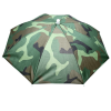 Portable Rain Hat Outdoor Folding Umbrella Fishing Sun Shade Anti-UV Camping Fishing Headwear Cap Beach Head Hat Accessory - Violet