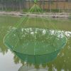 Portable Folding Casting Cage Crab Net; Fishing Net; Fishing Gear For Outdoor Fishing Shrimping Crabbing - Caliber 80cm Bottom diameter 60cm