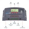 10/20/30/40/50/60/100A MPPT Solar Charge Controller 50VDC Regulator Colorful Screen For Lifepo4 GEL lithium Lead Acid Battery - 60A