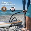 Inflatable Stand Up Paddle Board 11'/10'6" Premium SUP W Accessories - Wood