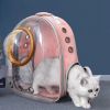 Pet Carrier Backpack, Space Capsule Bubble Cat Backpack Carrier, Waterproof Pet Backpack Outdoor Use - Sky Blue