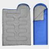 Outdoor Camping Sleeping Bag Thickened Adult Hollow Cotton Winter Sleeping Bag - 33.5oz - (70.8"+11.8")*29.5"