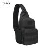 Tactical Shoulder Bag; Molle Hiking Backpack For Hunting Camping Fishing; Trekker Bag - CP And 2 Hooks