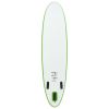 Inflatable Stand Up Paddleboard Set Green and White - Green