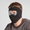 Windproof Face Warm Mask; Winter Ski Breathable Masks Fleece Face Shield Caps With HD Goggles Anti-fog Cycling Balaclava - Pink