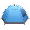 3-4 Person Automatic Family Tent Instant Pop Up Waterproof for Camping Hiking Travel Outdoor Activities - as picture