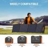 OUPES 1800W Portable Power Station+2*240W Solar Panel for UsePower to RV Trip - as picture