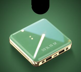 New product mini power bank 20000mAh (Option: Green-10000mA)