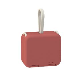 Handbag Back Clip Battery Power Bank (Option: Red-Ios)