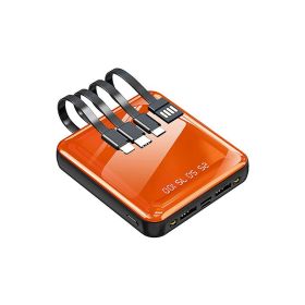 Mini Power Bank Wholesale Share Its Own Line (Option: Plenty of oranges-5000mAh)