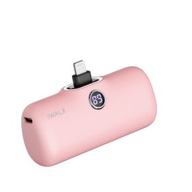 Mobile Power Mini Lipstick Portable Power Pack (Option: Pink-apple)