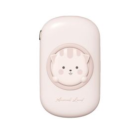 Magnetic Suction Wireless Charging Bank 15w Compact Portable (Option: Cute cat-1000ma)