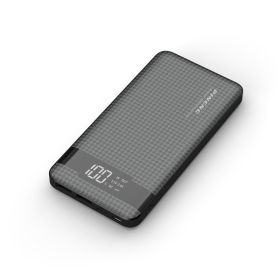 10000 mAh power bank (Color: Black)