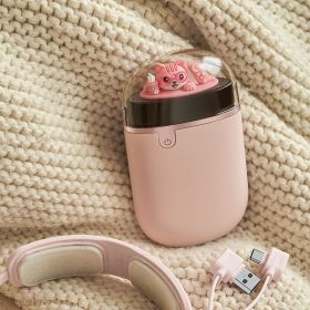 Warm Neck Treasure Convenient Hanging Neck Hot Compress USB Mobile Power Supply (Option: Pink-USB)