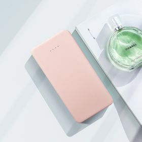 Power Bank Gift Power Bank Customized Light And Thin Mobile (Option: Pink-6000mAh)